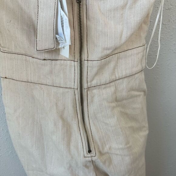 NWT Moon River Women’s Halter Overalls - Picture 4 of 7
